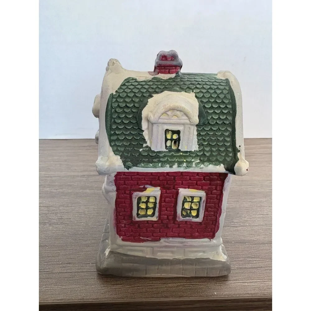 Greenbrier International Toy Shop Christmas Village Miniature Ceramic House